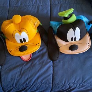 Disney goofy/Pluto hat brand new never worn sold together or separately 25$ each
